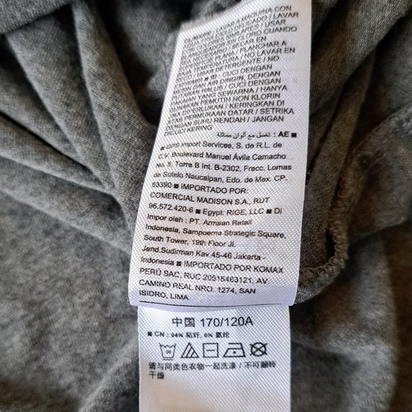 Old Navy, XXL, Heather Grey, Dress, Maxi, Soft Material, Side Slits - Picture 8 of 9